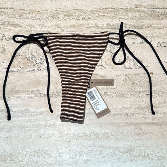 THRILLS by Free People “All That Stripe” String Bikini Bottoms - Picture 8 of 8